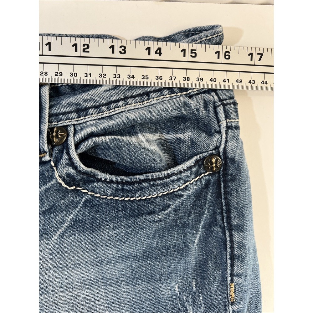 Miss Me Women's Capri Jeans Size 31 Embellished Western - Picture 4 of 9